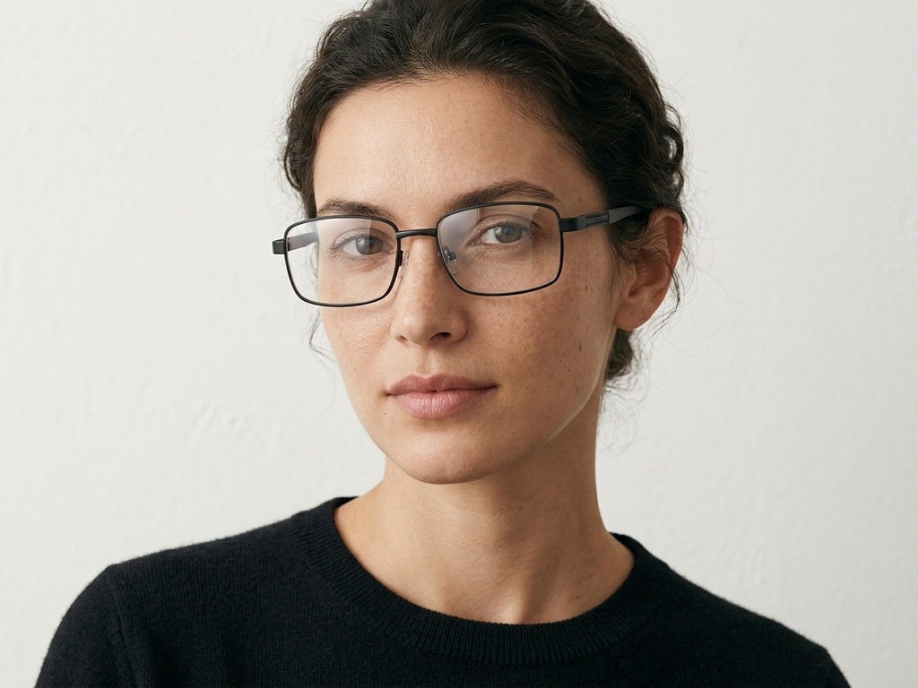 BS2012-1034_Black_Rectangular_Metal_Glasses_corner-tryon_female
