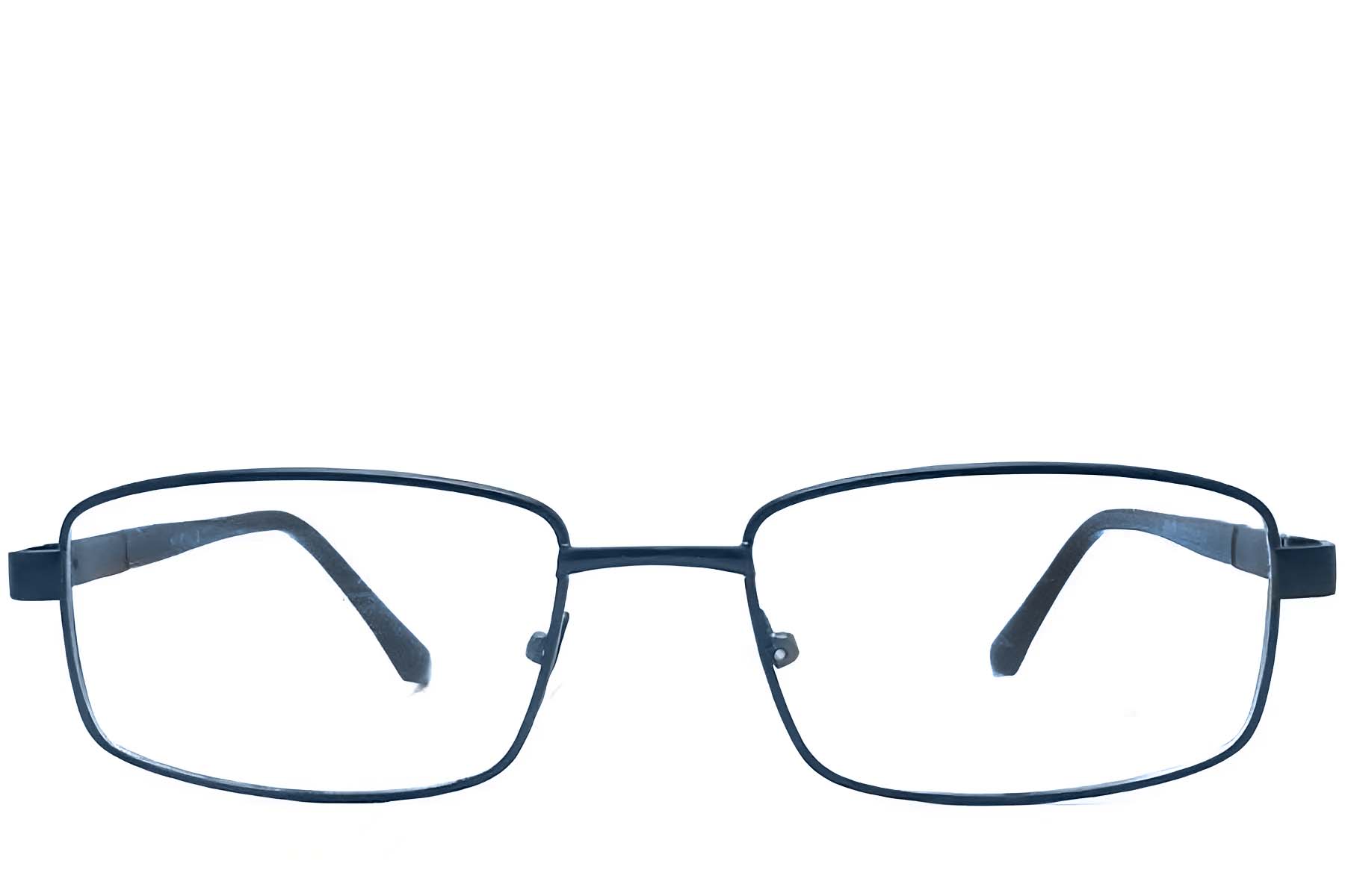 BS2012-1036_Blue_Rectangular_Metal_Glasses_front