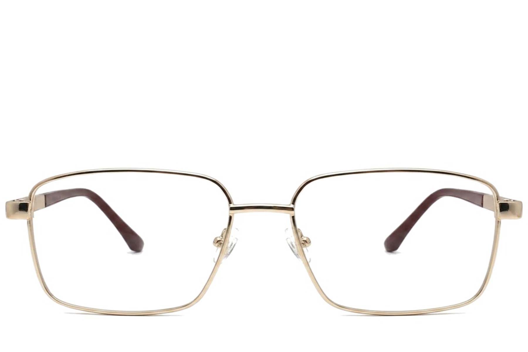 BS2012-1039_Golden_Rectangular_Metal_Glasses_corner-front