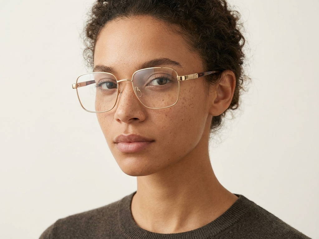 BS2012-1039_Golden_Rectangular_Metal_Glasses_corner-tryon_female