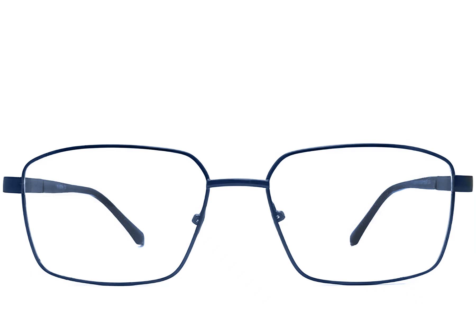 BS2012-1041_Blue_Rectangular_Metal_Glasses_front