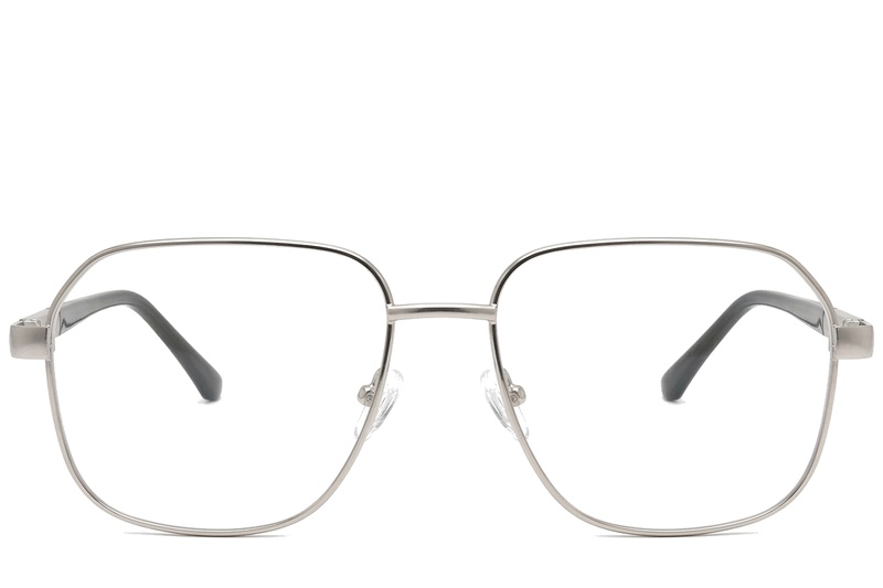 BS2012-1053_Silver_Rectangular_Metal_Glasses_corner-front