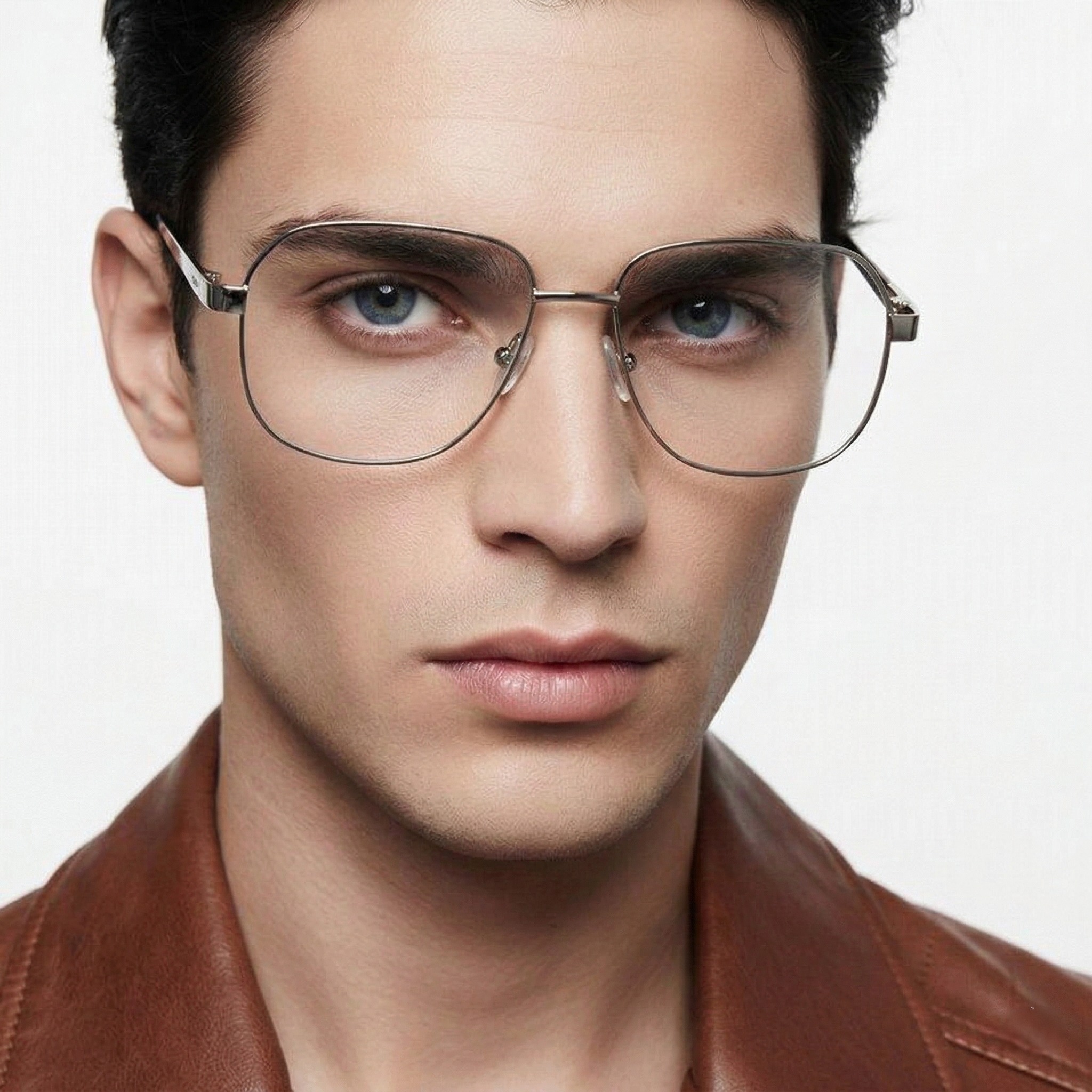 BS2012-1053_Silver_Rectangular_Metal_Glasses_model