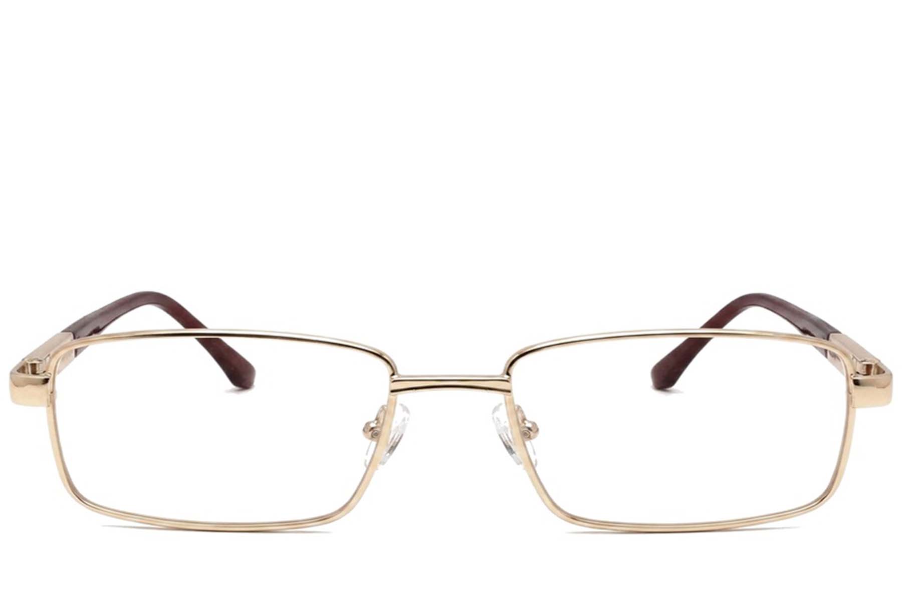 BS2012-1054_Golden_Rectangular_Metal_Glasses_corner-front