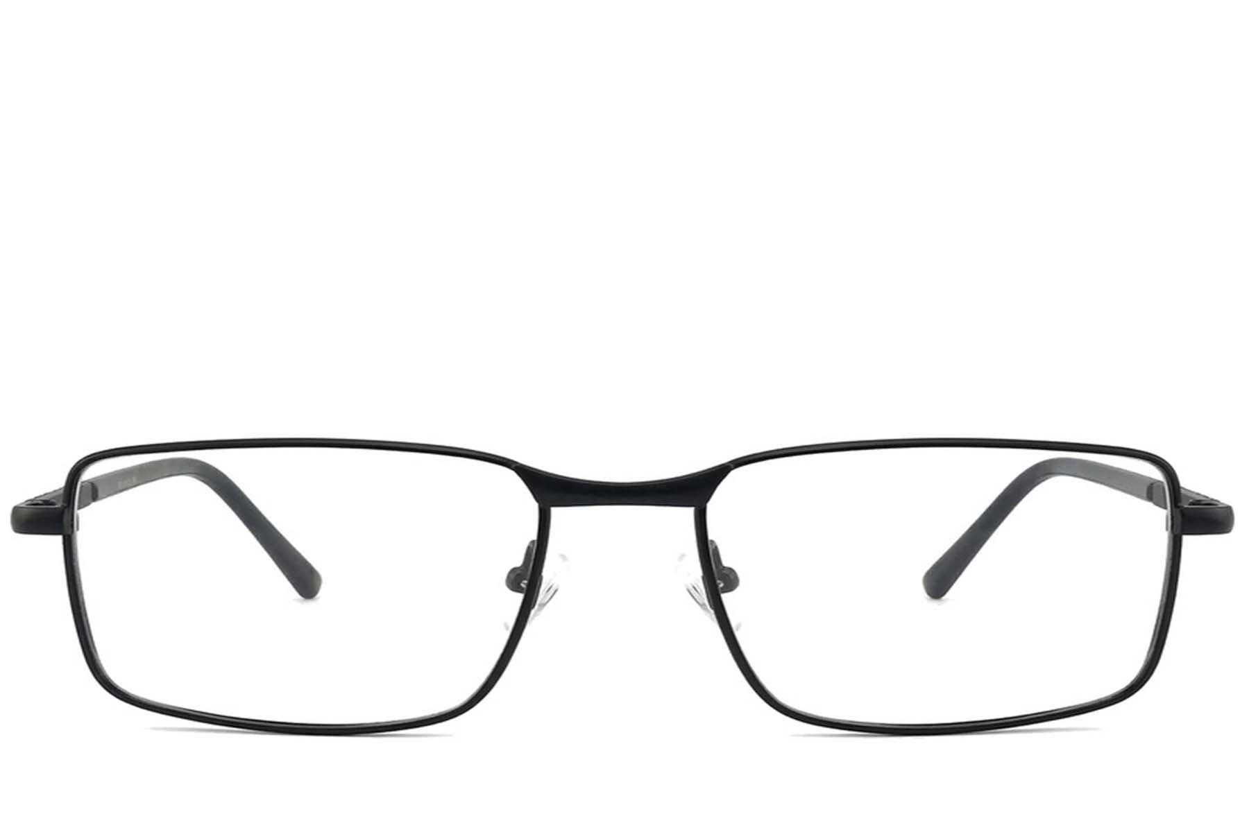 BS2012-1061_Black_Rectangular_Metal_Glasses_corner-front