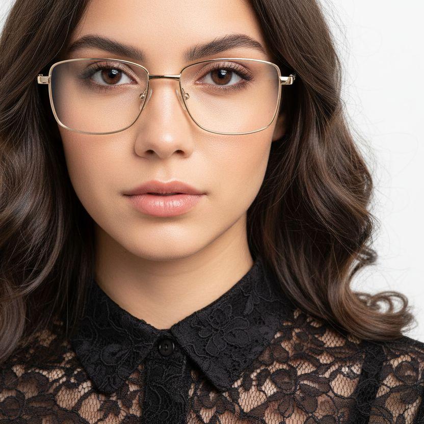 bs2012-1066_golden_rectangular_metal_glasses_model
