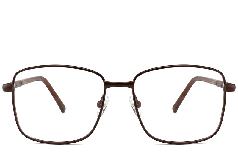 BS2012-1068_Brown_Rectangular_Metal_Glasses_corner-front