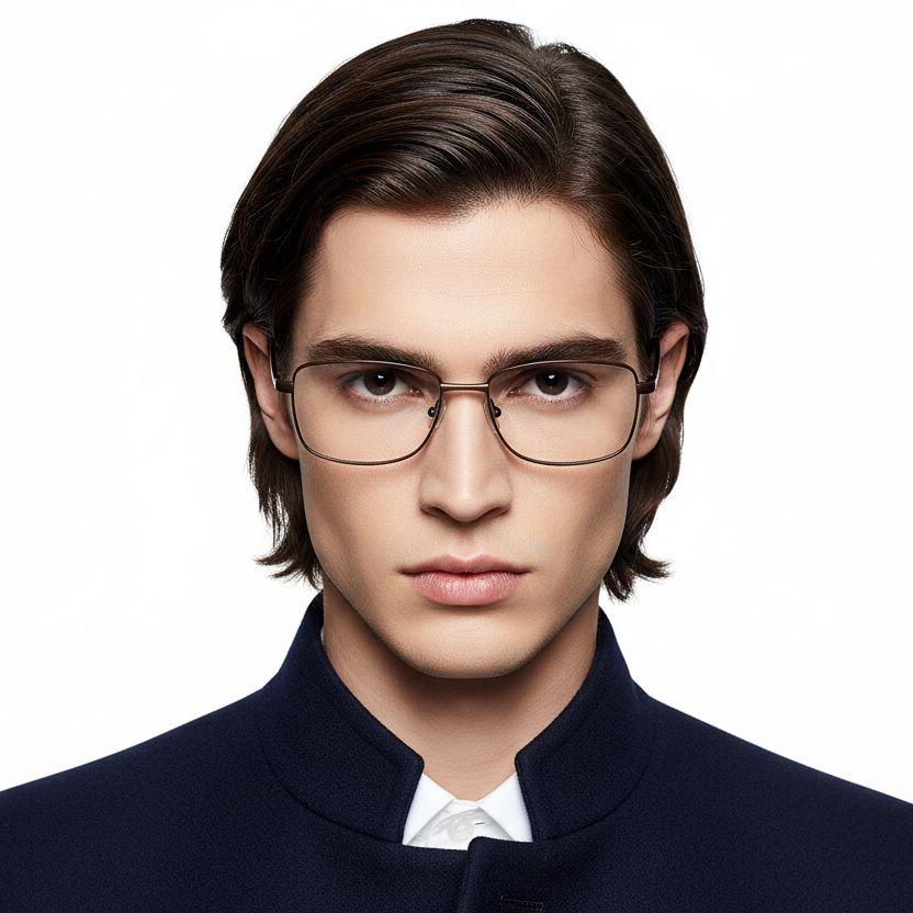 bs2012-1068_brown_rectangular_metal_glasses_model