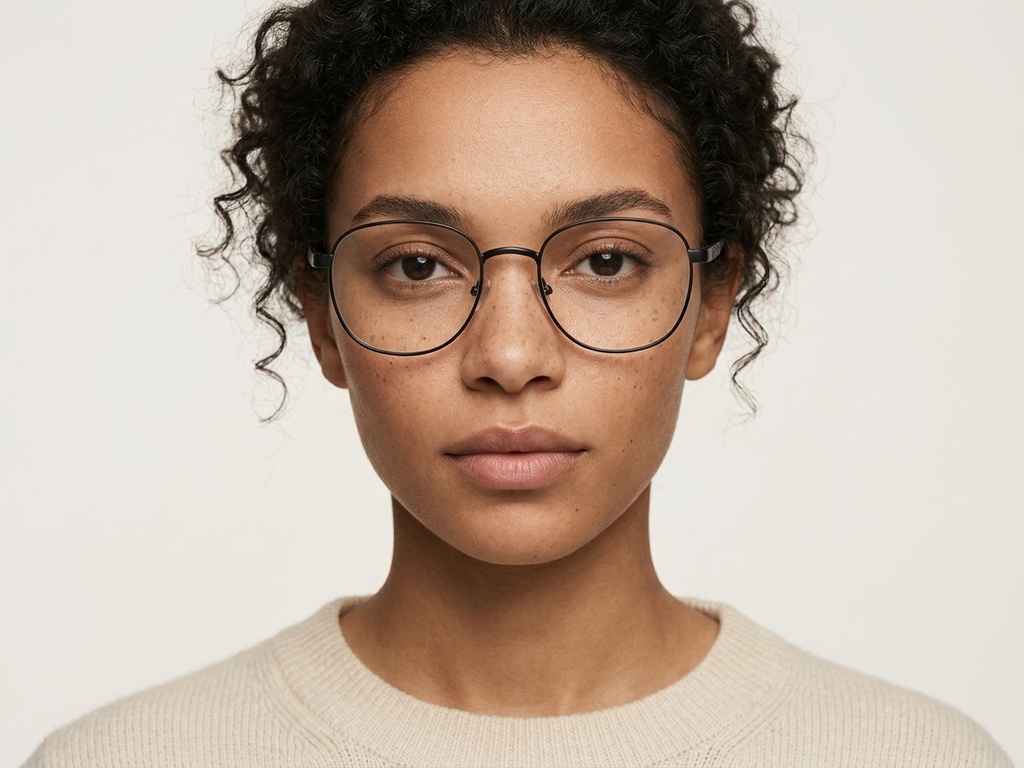 BS2012-1073_Black_Oval_Metal_Glasses_corner-tryon_female