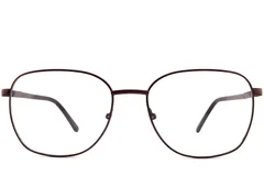 BS2012-1074_Brown_Oval_Metal_Glasses_front