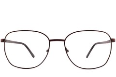 BS2012-1074_Brown_Oval_Metal_Glasses_front