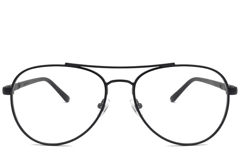 BS2012-1078_Black_Aviator_Metal_Glasses_corner-front