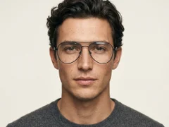 BS2012-1078_Black_Aviator_Metal_Glasses_corner-tryon_male