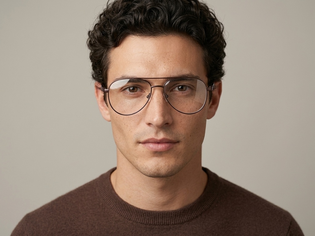 BS2012-1079_Brown_Aviator_Metal_Glasses_corner-tryon_male