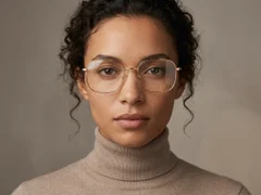 BS2012-1082_Golden_Rectangular_Metal_Glasses-tryon_female