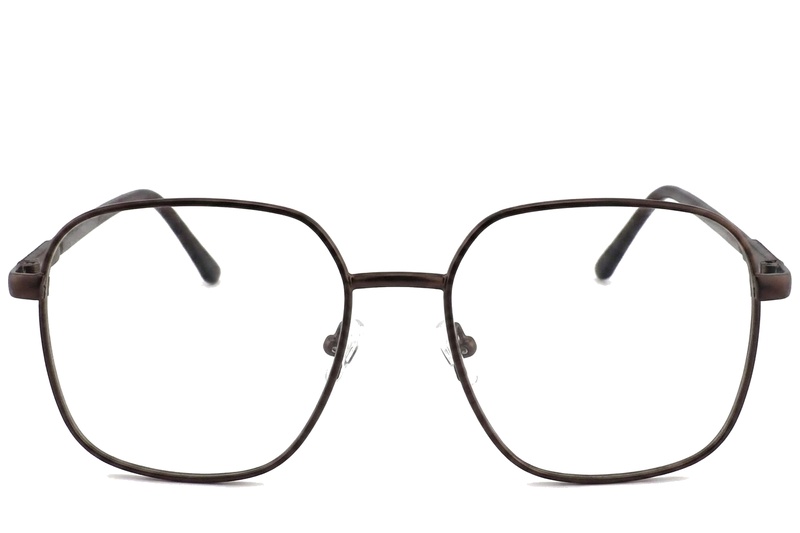 BS2012-1084_Brown_Rectangular_Metal_Glasses_corner-front
