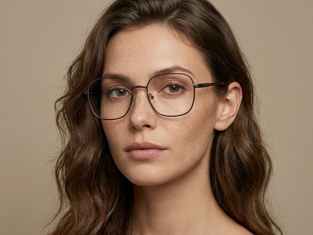 BS2012-1084_Brown_Rectangular_Metal_Glasses_corner-tryon_female