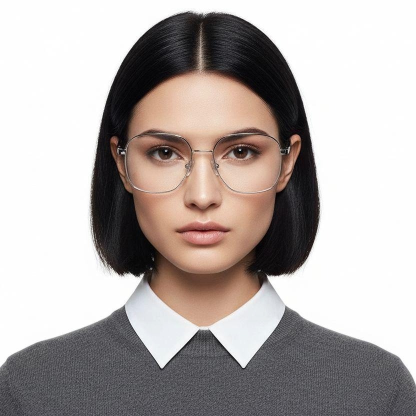 BS2012-1086_Silver_Rectangular_Metal_Glasses_model