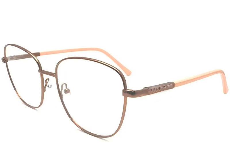 Copper Color Spectacles Butterfly Copper Metal Glasses #BS2012-1096 - BLACKSHEEP CH