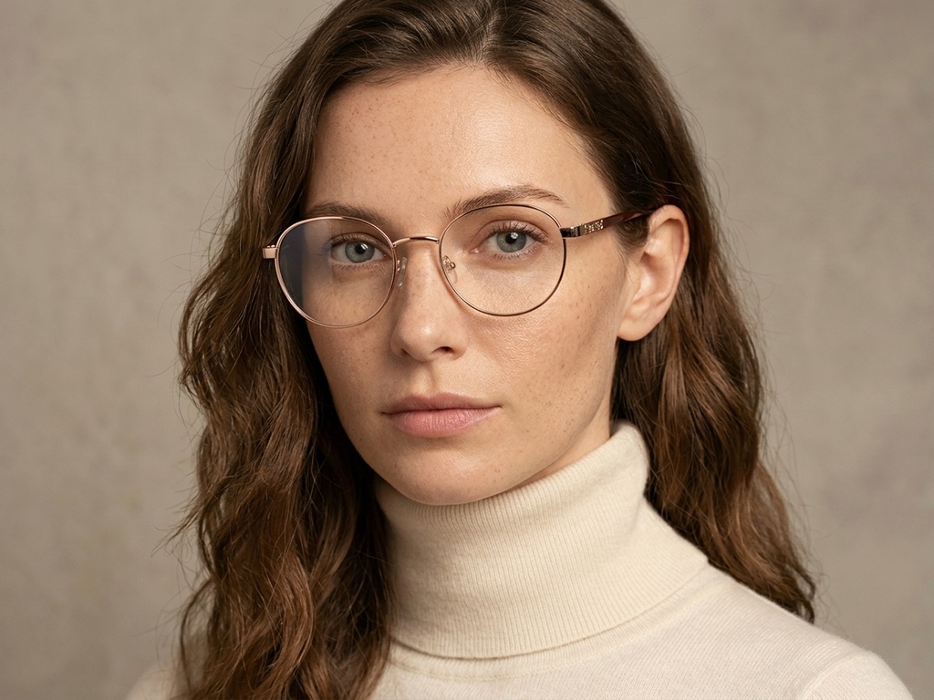 BS2012-1097_Golden_Butterfly_Metal_Glasses_corner-tryon_female