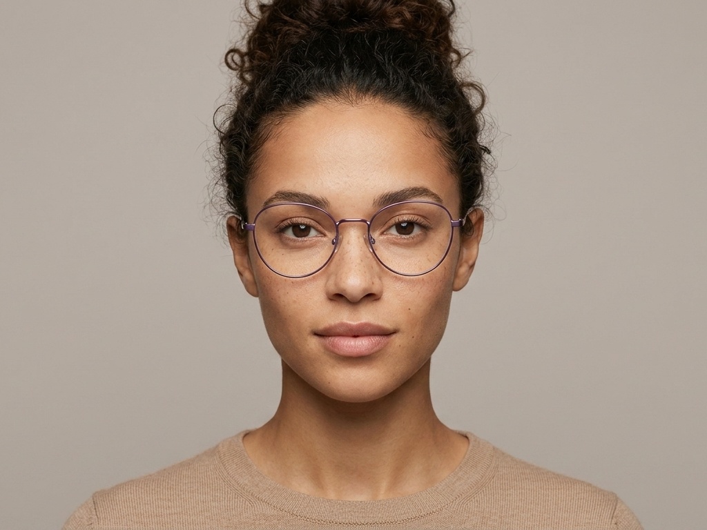 BS2012-1101_Purple_Butterfly_Metal_Glasses-tryon_female