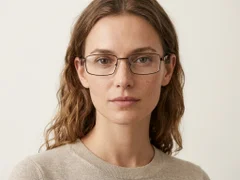 BS2012-1110_Brown_Rectangular_Metal_Glasses-tryon_female