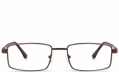 BS2012-1110_Brown_Rectangular_Metal_Glasses_front