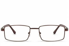 BS2012-1110_Brown_Rectangular_Metal_Glasses_front