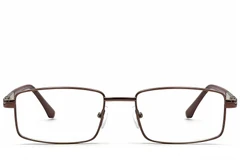 BS2012-1110_Brown_Rectangular_Metal_Glasses_front