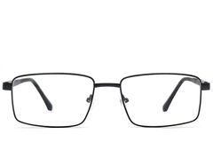 BS2012-1115_Black_Rectangular_Metal_Glasses_front