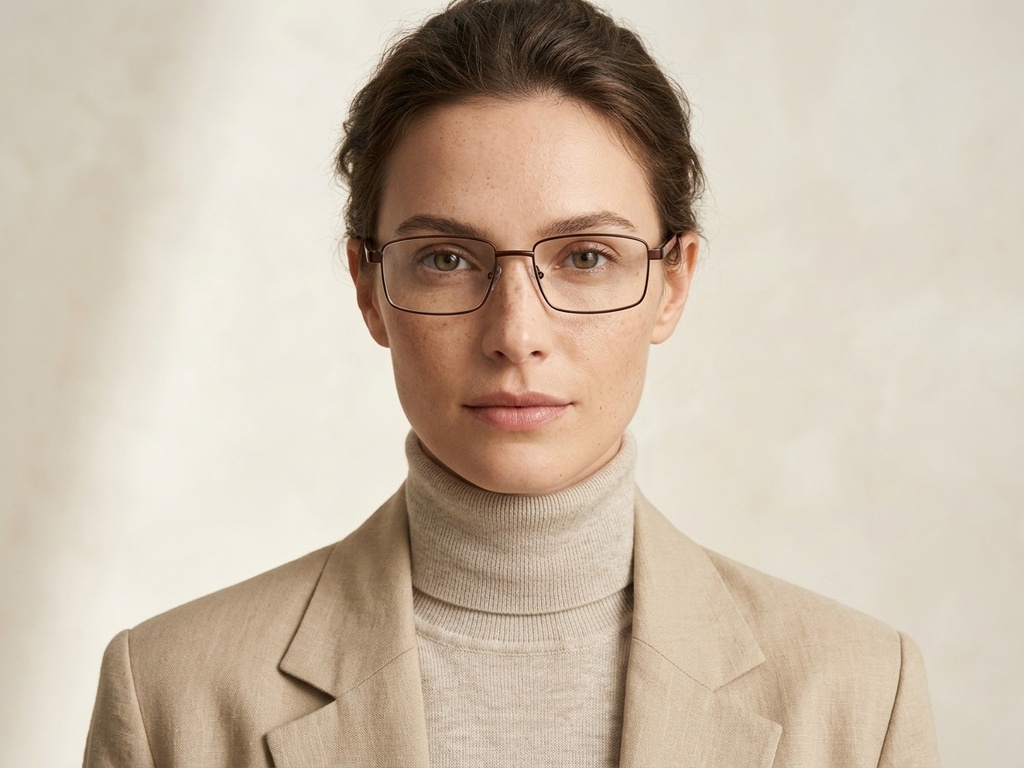 BS2012-1116_Brown_Rectangular_Metal_Glasses-tryon_female