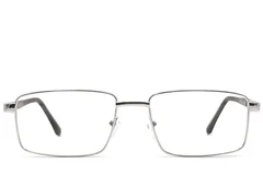 BS2012-1119_Silver_Rectangular_Metal_Glasses_front