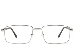 BS2012-1119_Silver_Rectangular_Metal_Glasses_front