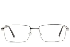 BS2012-1125_Silver_Rectangular_Metal_Glasses_front