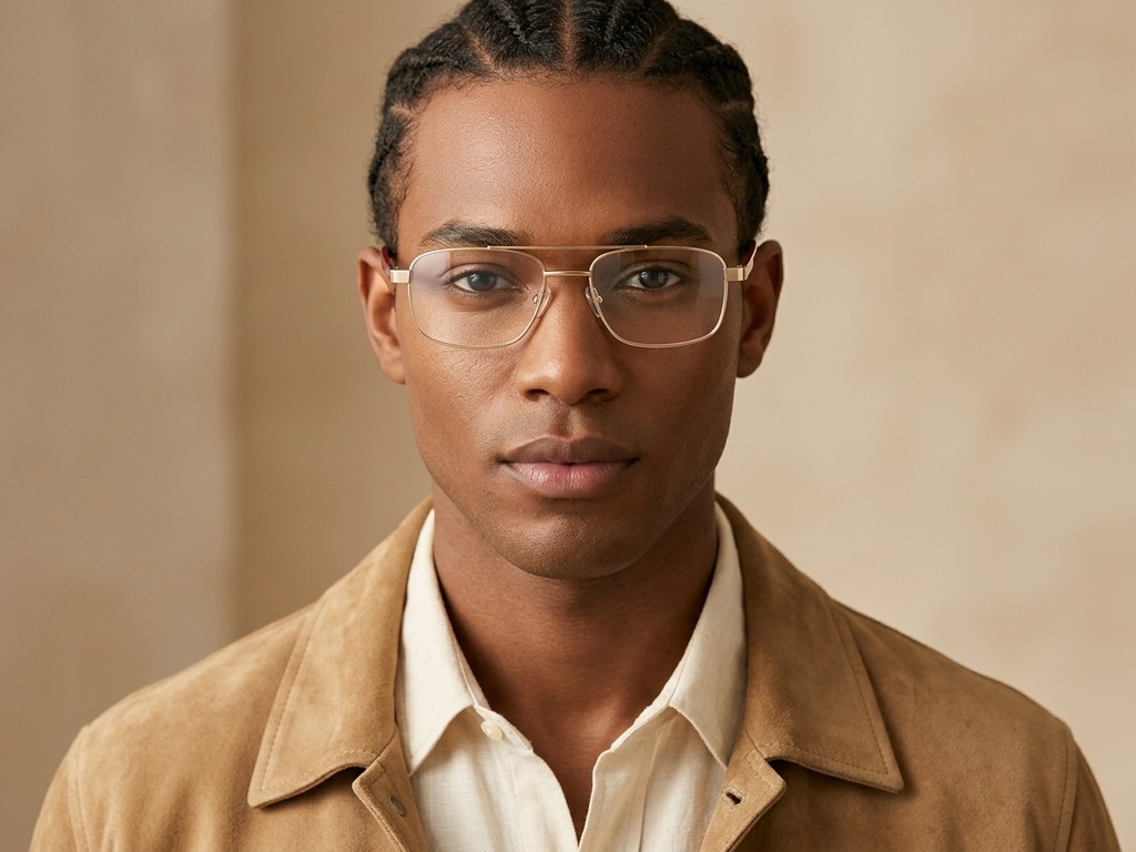 BS2012-1133_Golden_Aviator_Metal_Glasses-tryon_male