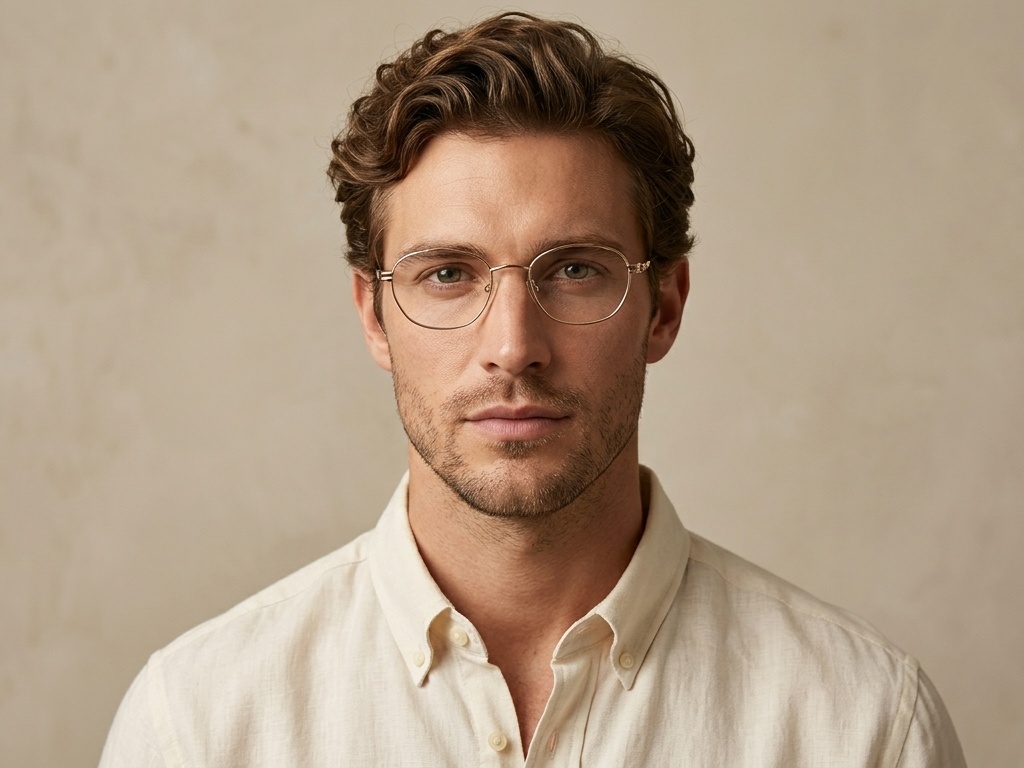 BS2012-1136_Golden_Oval_Metal_Glasses-tryon_male