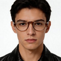 bs2012-1138_brown_semi-rimless_acetate_glasses_model