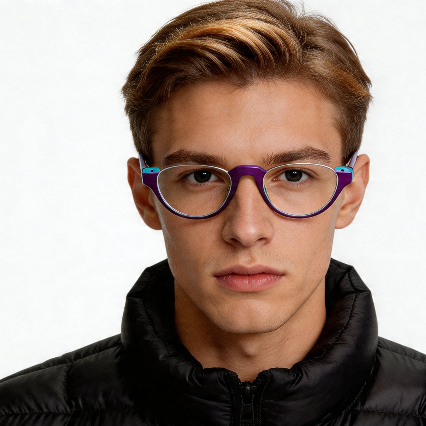 bs2012-1139_purple_semi-rimless_acetate_glasses_model