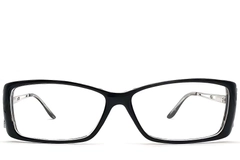 BS2012-1142_Black_Rectangular_Acetate_Glasses_front