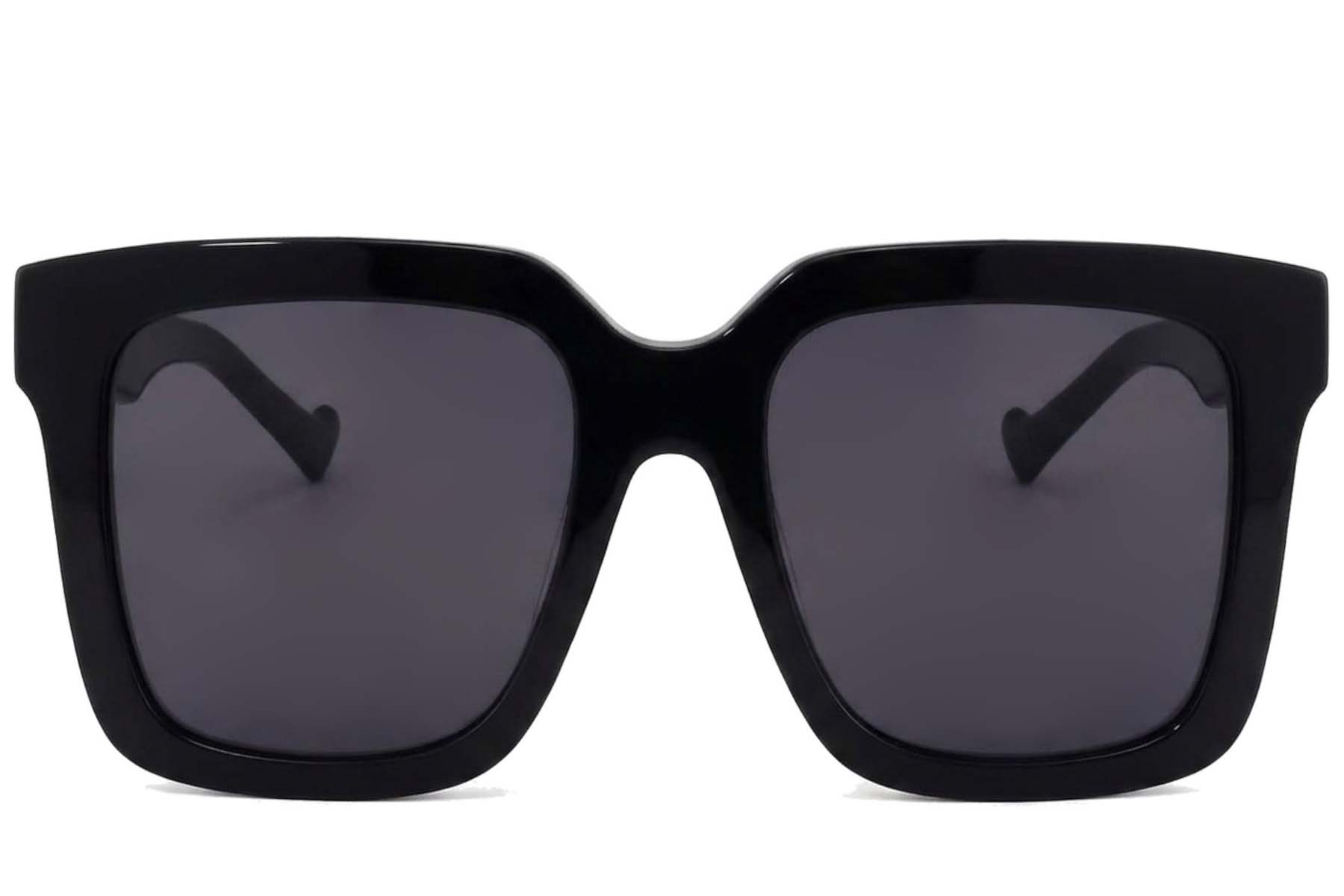 BS2012-1151_Black_Rectangular_Acetate_sunglasses-front