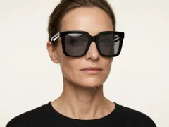 BS2012-1155_Black_Rectangular_Acetate_sunglasses_corner-tryon_female