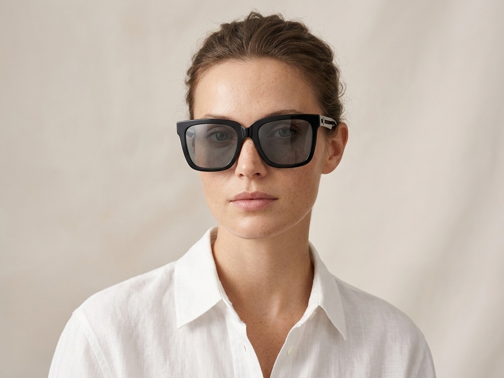 BS2012-1160_Black_Rectangular_Acetate_sunglasses_corner-tryon_female