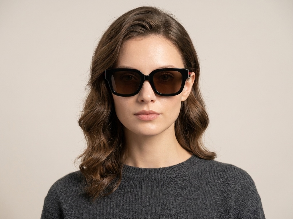BS2012-1173_Black_Rectangular_Acetate_sunglasses_corner-tryon_female