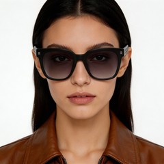 BS2012-1196_Black_Rectangular_Acetate_sunglasses_model_women