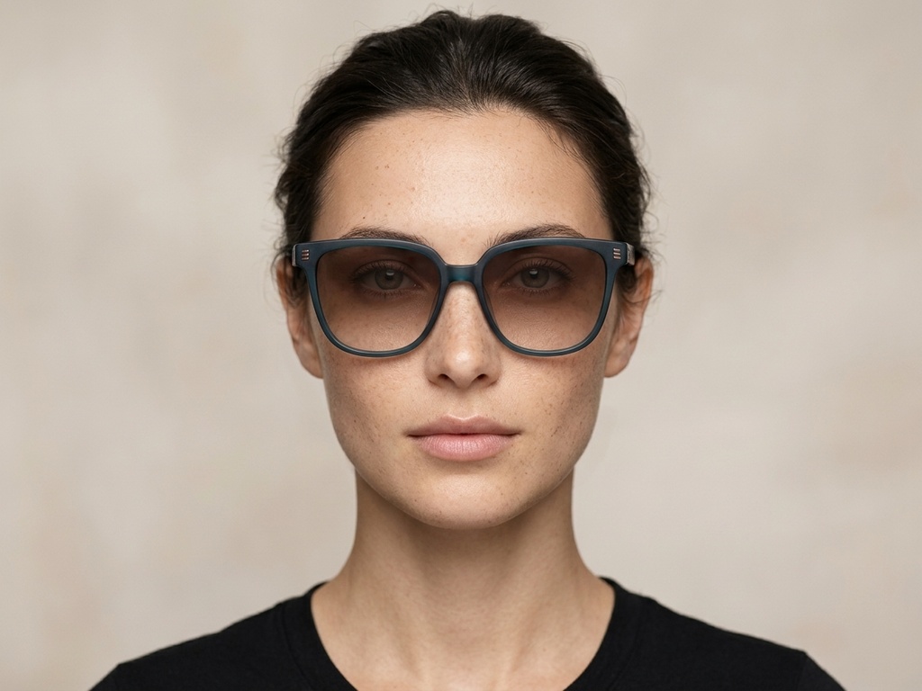 BS2012-1202_Green_Rectangular_Acetate_sunglasses_corner-tryon_female