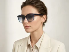 BS2012-1205_Blue_Rectangular_Acetate_sunglasses_corner-tryon_female