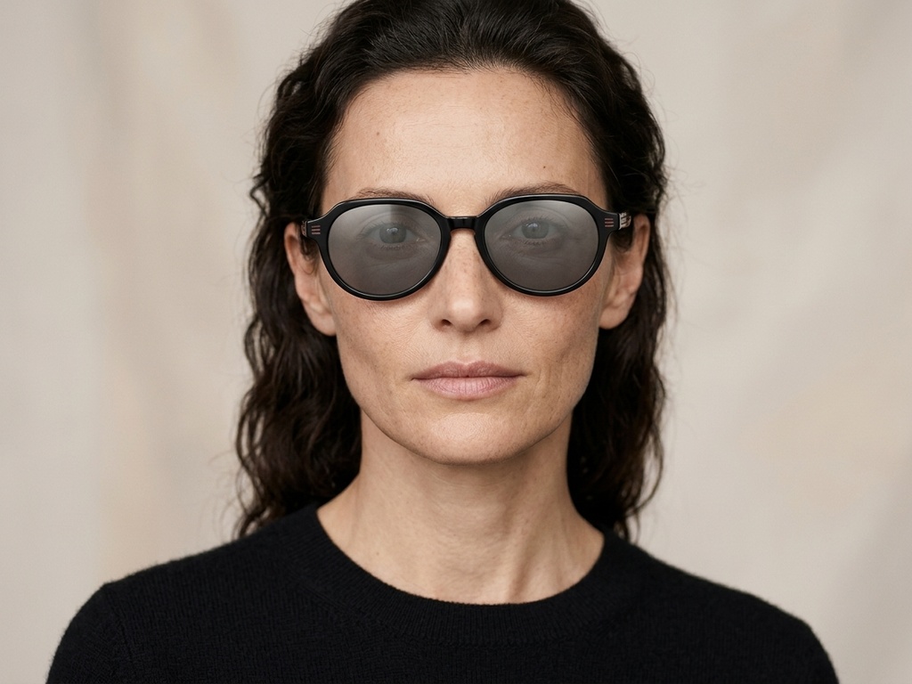 BS2012-1211_Black_Oval_Acetate_sunglasses_corner-tryon_female