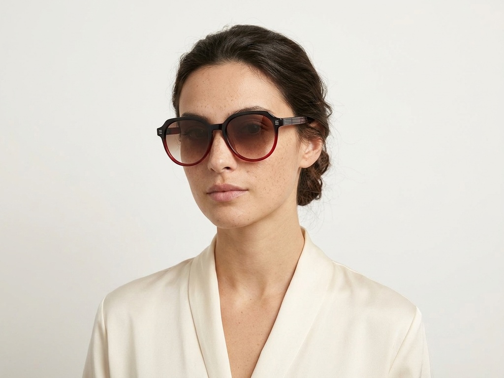 BS2012-1212_Red_Oval_Acetate_sunglasses_corner-tryon_female