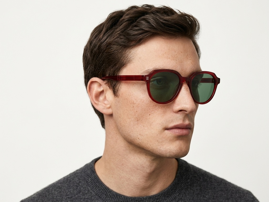 BS2012-1214_Red_Oval_Acetate_sunglasses_corner-tryon_male