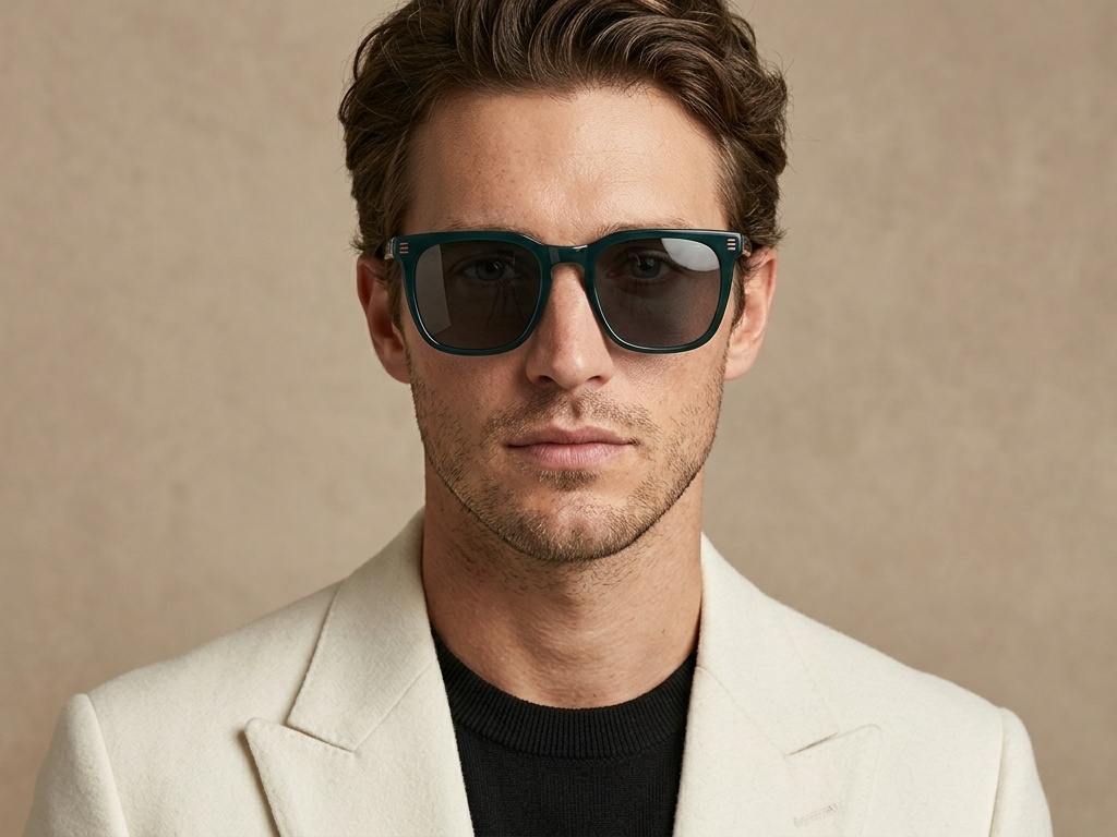 BS2012-1217_Green_Rectangular_Acetate_sunglasses_corner-tryon_male